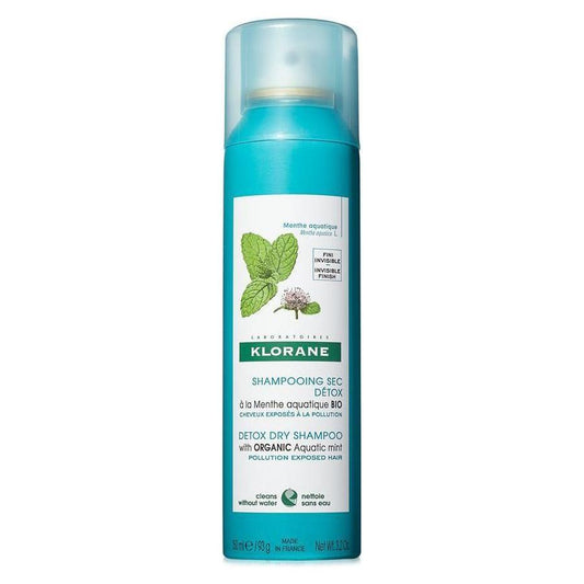 Klorane Detox Dry Shampoo With Organic Aquatic Mint 3.2oz Dry Shampoo Pasteur Pharmacy