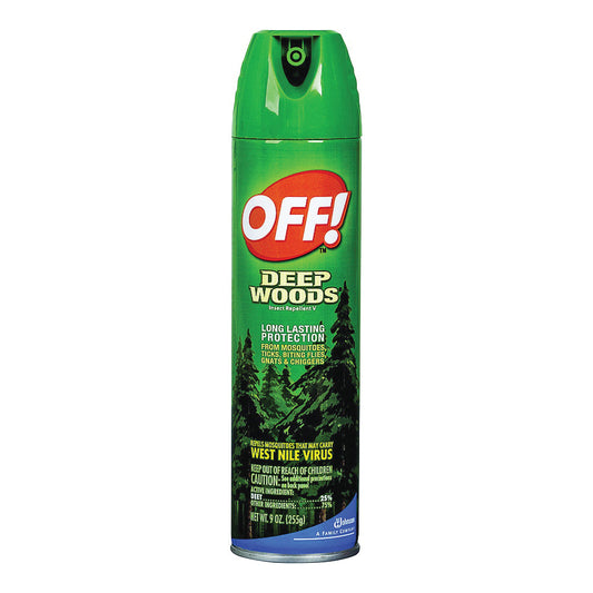 Off! Deep Woods Insect Repellent Aerosol Spray, 9 Oz Lawn & Garden Pasteur Pharmacy