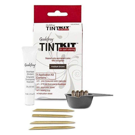 Godefroy Tint Kit Medium Brown - 4 Application Kit Tint Kit Pasteur Pharmacy