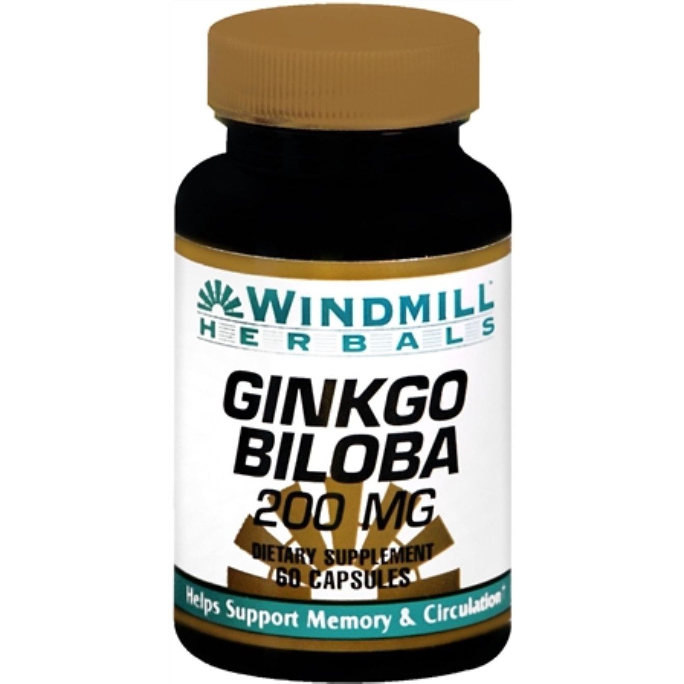 Windmill Ginkgo Biloba 200 Mg Capsules Vitamins & Supplements Pasteur Pharmacy