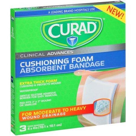 Curad Cushioning Foam Absorbent Bandage First Aid Pasteur Pharmacy