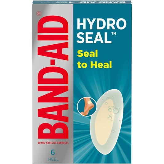 Band-Aid Hydro Seal Blisters Heels Adhesive Bandages All One Size 6 Ea First Aid Pasteur Pharmacy