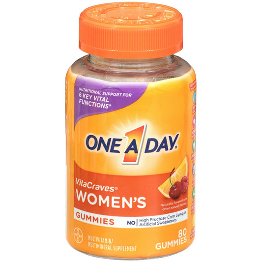One A Day Women’s Multivitamin Gummies - 80 Count Vitamins & Supplements Pasteur Pharmacy