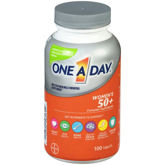 One A Day Women's 50+ Healthy Advantage Multivitamin Tablets Vitamins & Supplements Pasteur Pharmacy