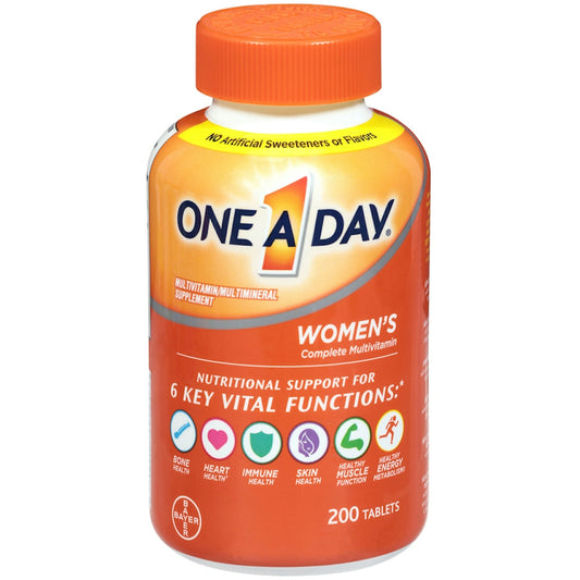 One A Day Complete Multivitamin, Women's, Tablets Vitamins & Supplements Pasteur Pharmacy
