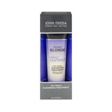 John Frieda Pura Rubia Corregir El Color De Anti-Latón Tratamiento De 4 Oz (Pack De 4) Shampoo Pasteur Pharmacy