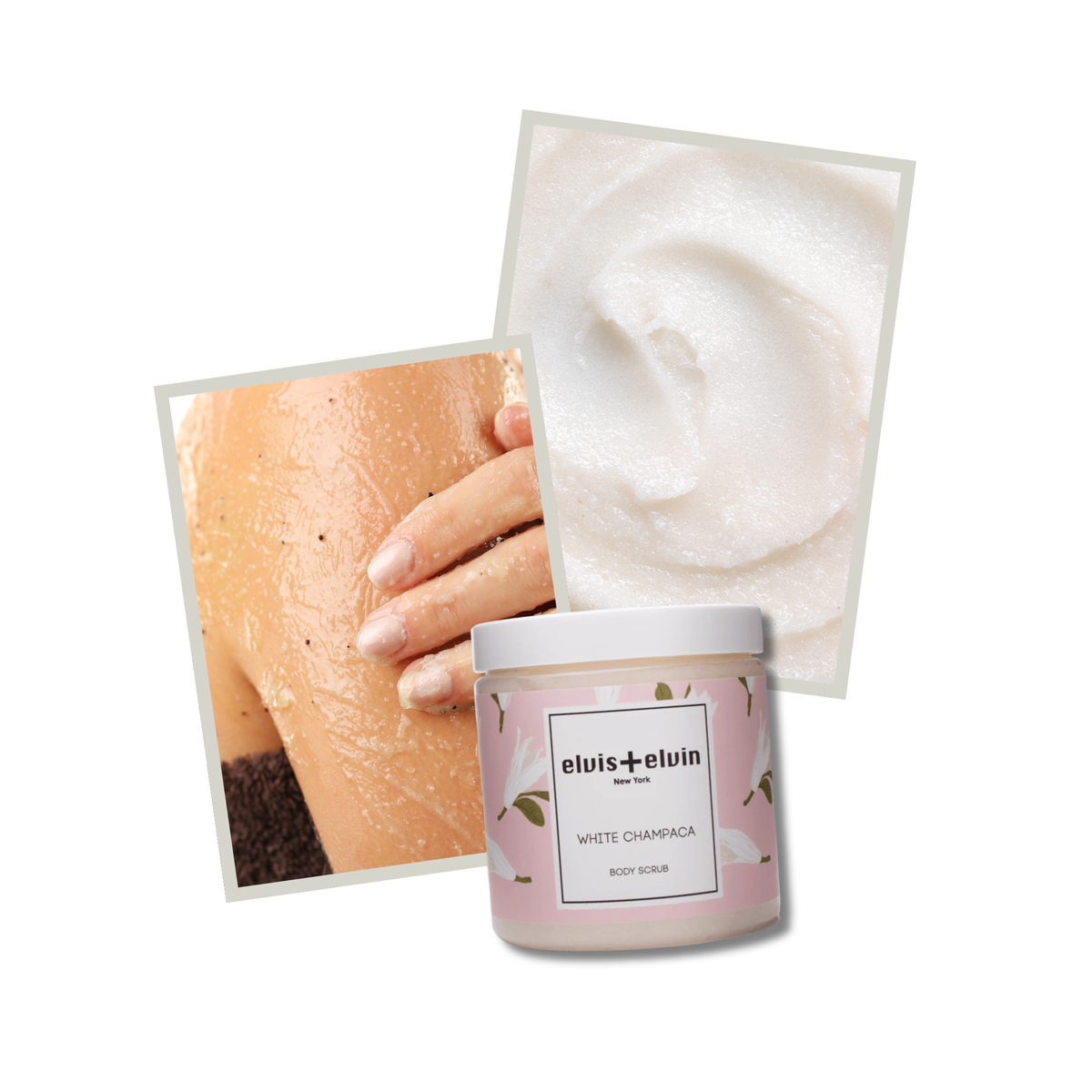 White Champaca Body Scrub with Dead Sea Salt 300ml