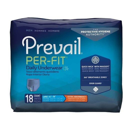 First Quality Prevail Per-Fit Men Pull On Absorbent Underwear Underwear Pasteur Pharmacy
