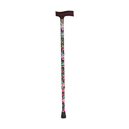 DMI Lightweight Adjustable Designer Cane - Color: Floral Walkers Pasteur Pharmacy