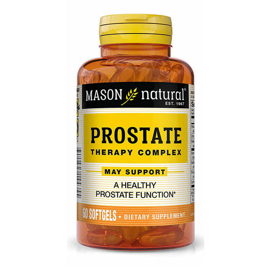 Mason Natural Prostate Therapy Complex - Saw Palmetto, Nettle Root & Pumpkin Seed Oil, 60 Softgels Vitamins & Supplements Pasteur Pharmacy