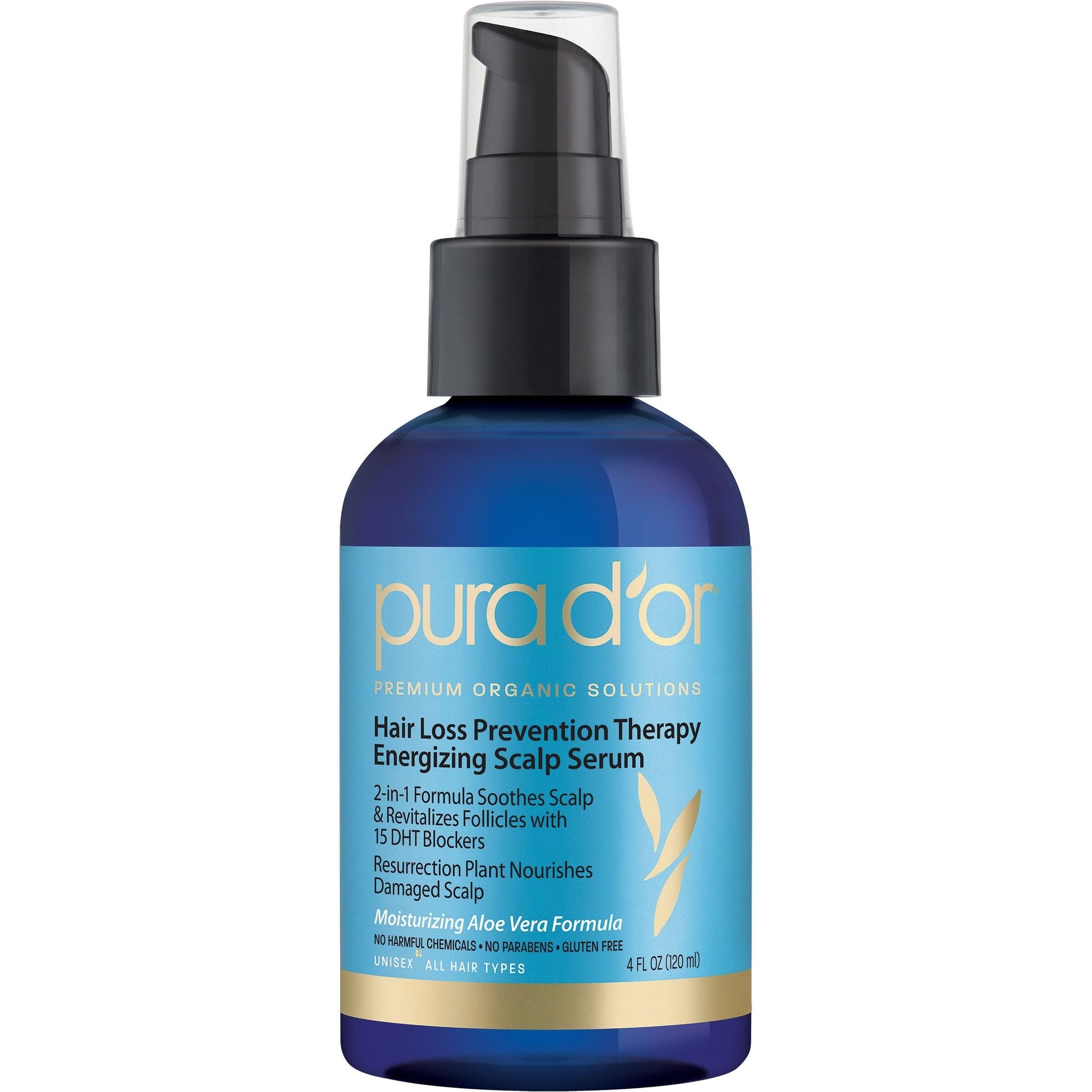 Pura d'or Hair Thinning Therapy Energizing Scalp Serum - 4 Fl Oz Hair Care Pasteur Pharmacy