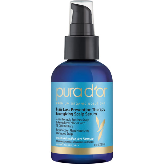 Pura d'or Hair Thinning Therapy Energizing Scalp Serum - 4 Fl Oz Hair Care Pasteur Pharmacy
