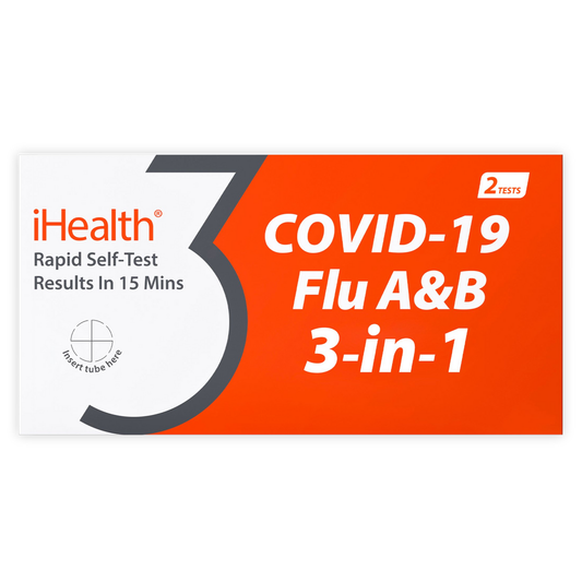 iHealth Covid 19 + Flu A&B Test Medical Tests Pasteur Pharmacy