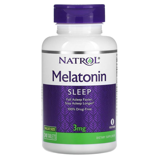 Natrol® Melatonin – 3 mg – Tablets Vitamins & Supplements Pasteur Pharmacy