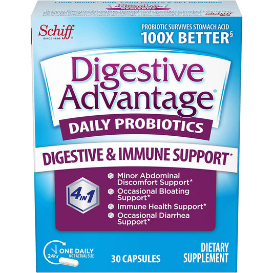 Digestive Advantage Daily Probiotic, 30 Capsules Health & Beauty Pasteur Pharmacy