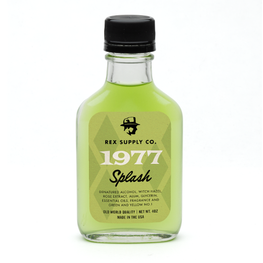 Rex Supply Co. 1977 Old World After Shave Splash 4 Oz After Shave Splash Pasteur Pharmacy