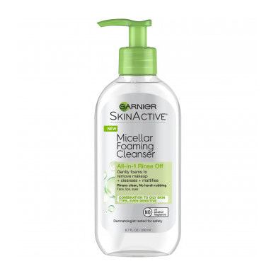Garnier Micellar Foaming Cleanser - Oily/Combo Skin - 6.7 Fl Oz Skin Care Pasteur Pharmacy