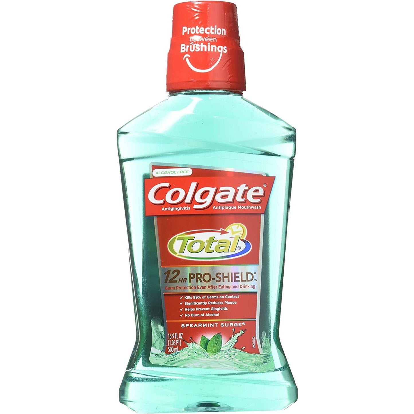 Colgate Total, Mouthwash, Antibacterial, Spearmint, 16.9 Fl Oz Mouthwash Pasteur Pharmacy