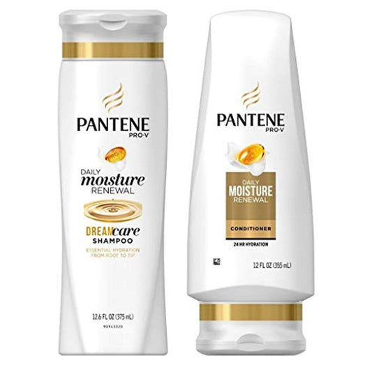 Pantene Pro-V Daily Moisture Renewal Conditioner, 12 Fl Oz Shampoo & Conditioner Pasteur Pharmacy