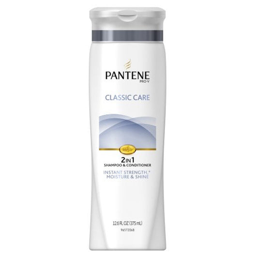 Pantene Shampoo & Conditioner, 2 In 1, Classic Clean 12.6 Fl Oz Shampoo & Conditioner Pasteur Pharmacy