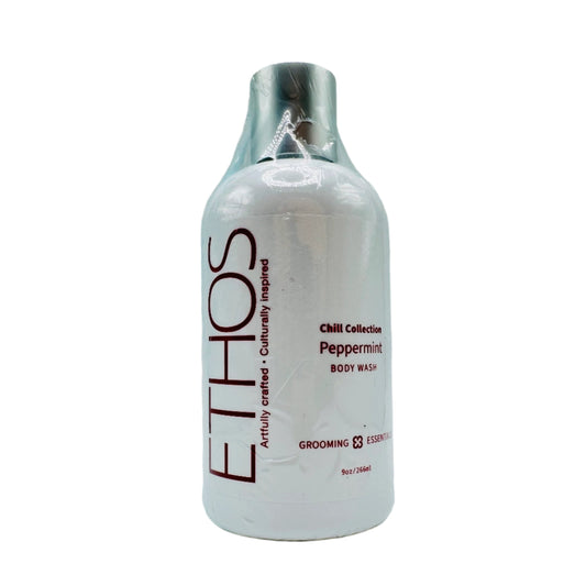Ethos Grooming Essentials Peppermint Body Wash 9 oz Body Wash Pasteur Pharmacy
