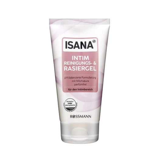 Gel de limpieza y afeitado íntimo Isana para piel sensible 150 ml