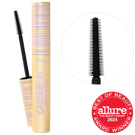 Tarte Tartelette™ XL Tubing Mascara: 24HR Length, Lift & Volume - Smudge & Flake-Free, Cruelty-Free, Easy Water Removal