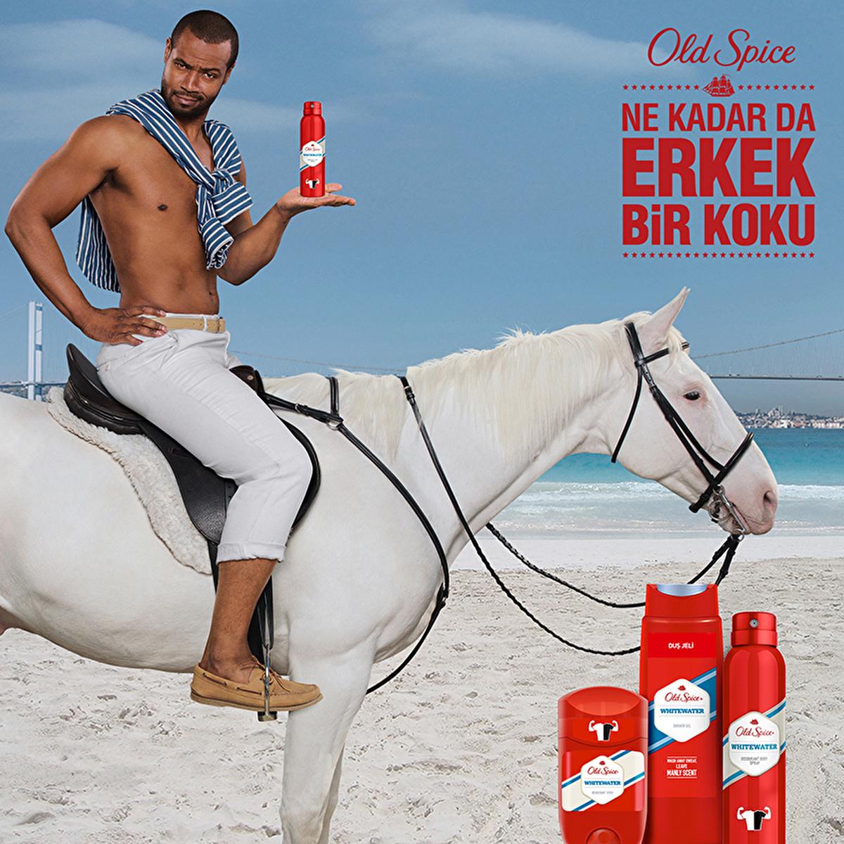 Old Spice Whitewater Clear Men's Deodorant Stick - Long-Lasting Fragrance & Sweat Protection