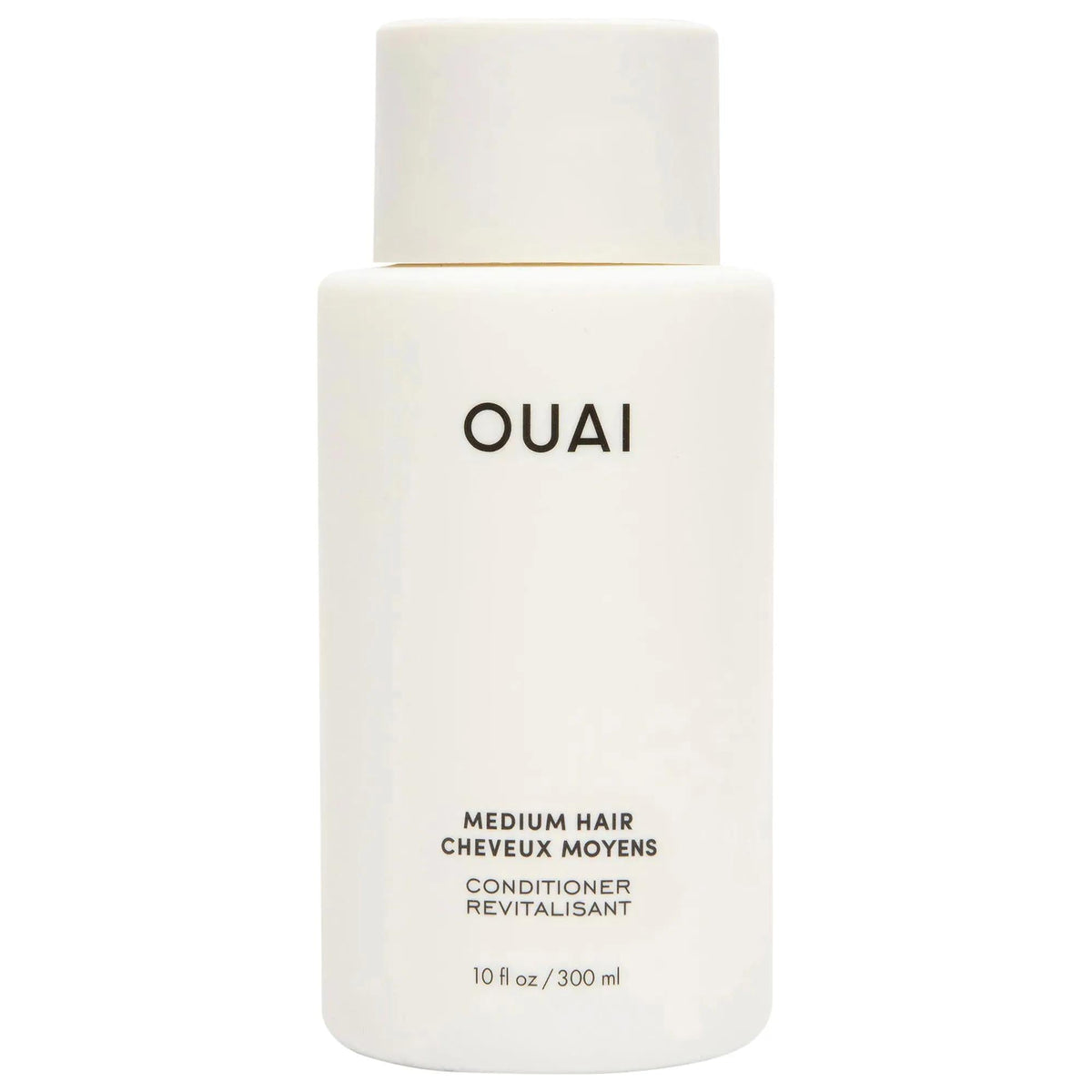 OUAI Medium Hair Conditioner - Color-Safe, Hydrating, Anti-Frizz, and Shine Enhancing for Coily, Curly, Straight, and Wavy Hair