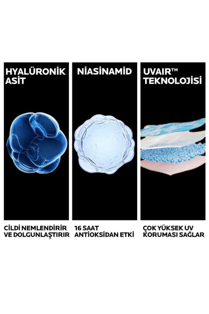 Protector solar facial La Roche-Posay Anthelios FPS50+: protección UVA/UVB para todo tipo de piel, antiedad, apto para piel sensible