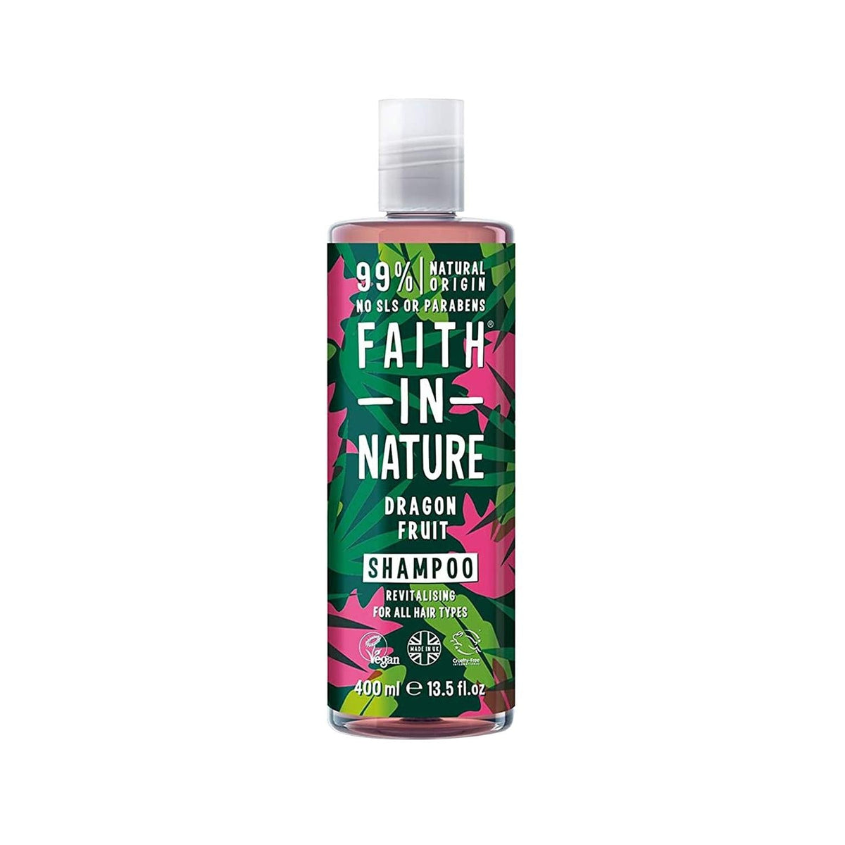 Faith In Nature Dragon Fruit Revitalizing Shampoo for All Hair Types - 13.53 fl oz Natural Hair Care