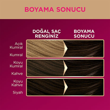 Tinte para el cabello Palette Deluxe: color intenso duradero y nutrición para un cabello vibrante