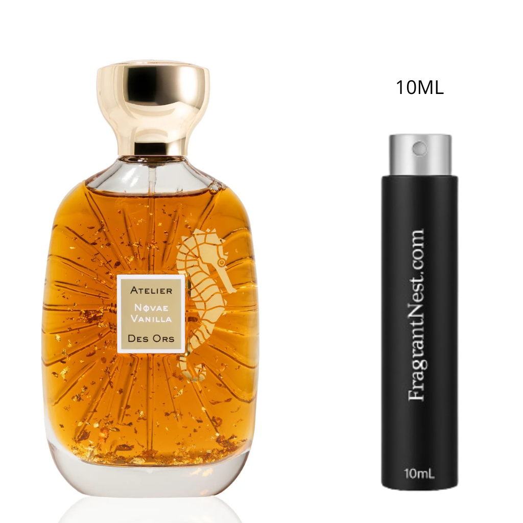 Atelier des Ors Novae Vanilla Eau De Parfum Travel Spray | Sample Fragrant Nest 10mL Glass Spray (150 Sprays)