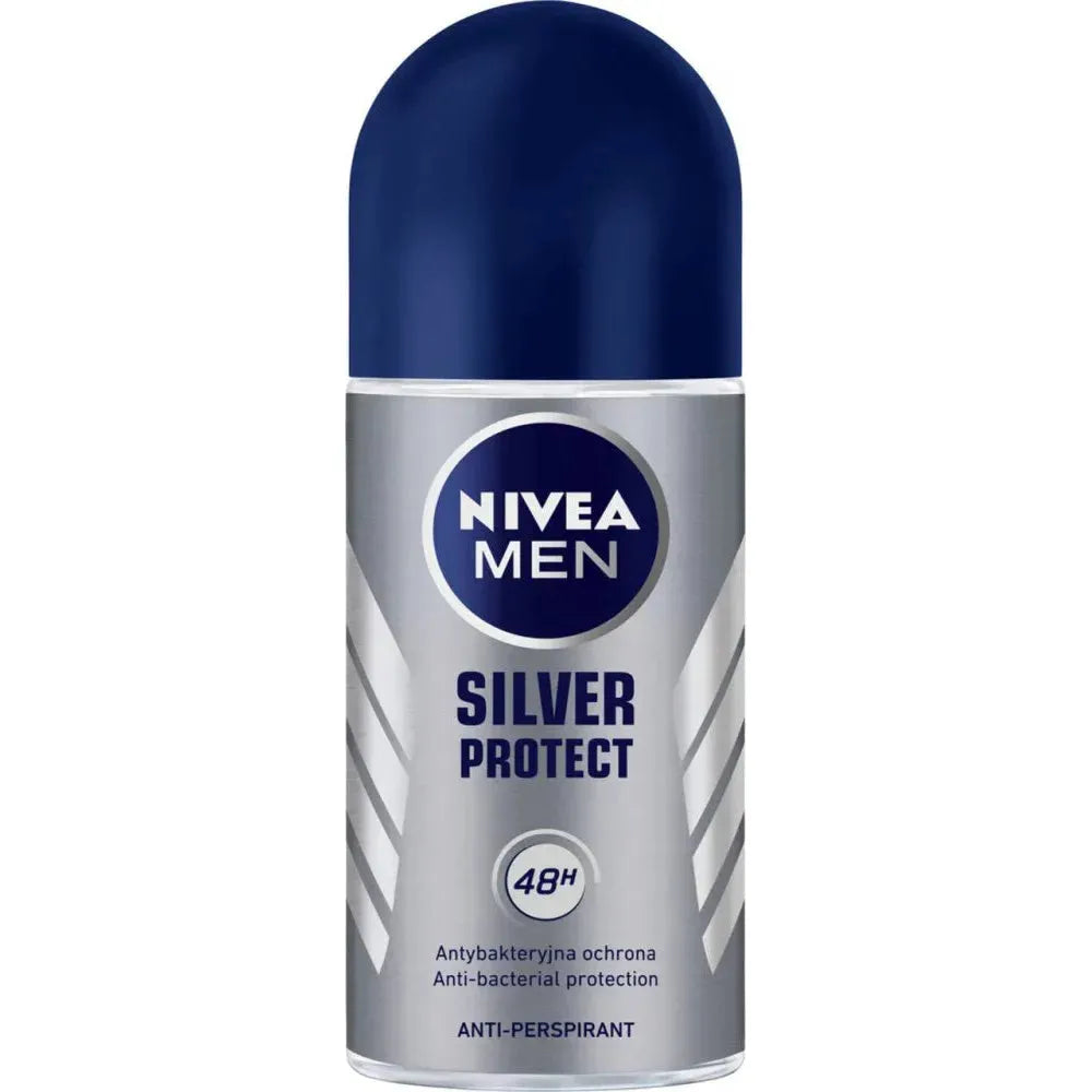 Nivea Men Silver Protect 48H Anti-Bacterial Anti-Perspirant 50 ml Anti-Perspirant Pasteur Pharmacy