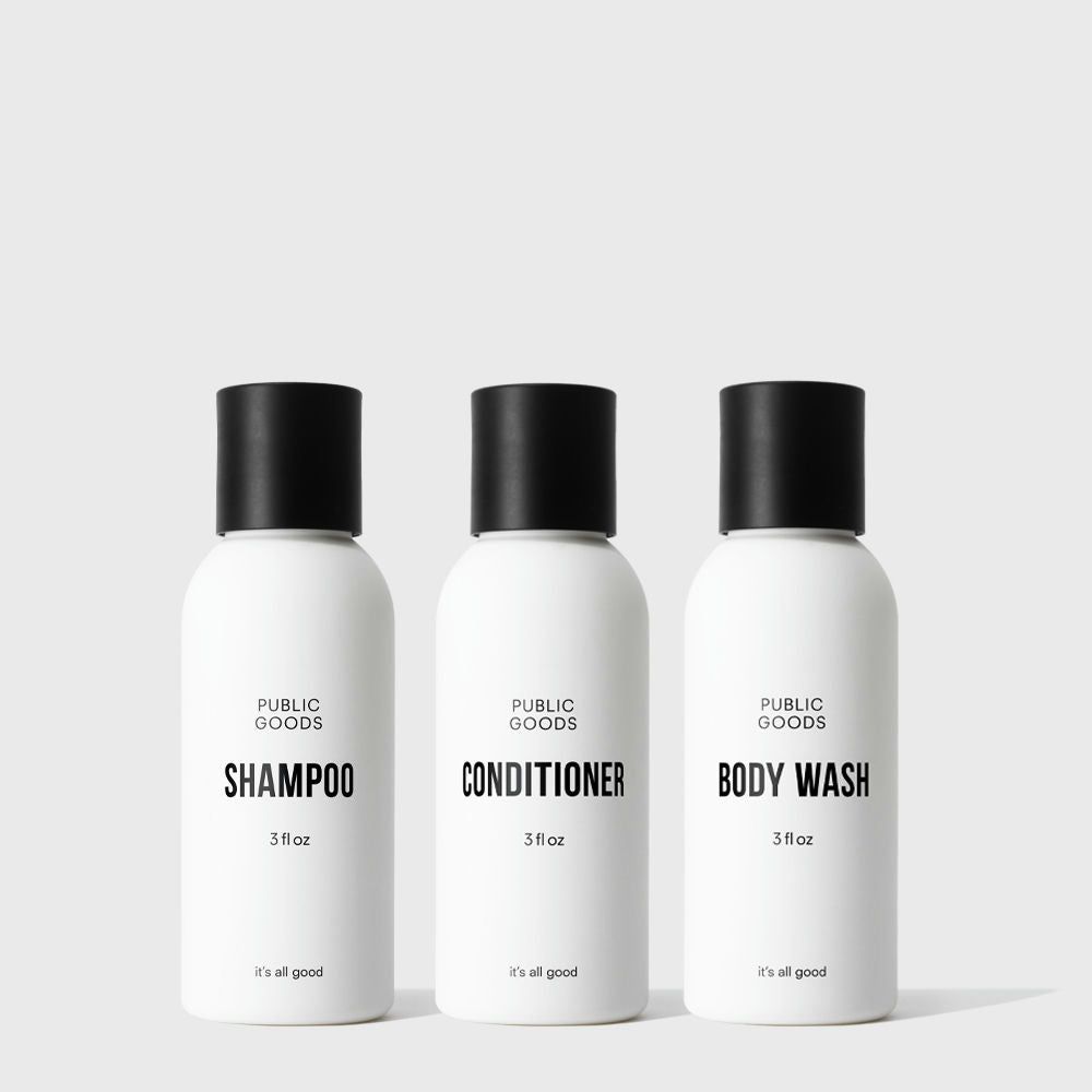 Shower Essentials Travel Set Public Goods