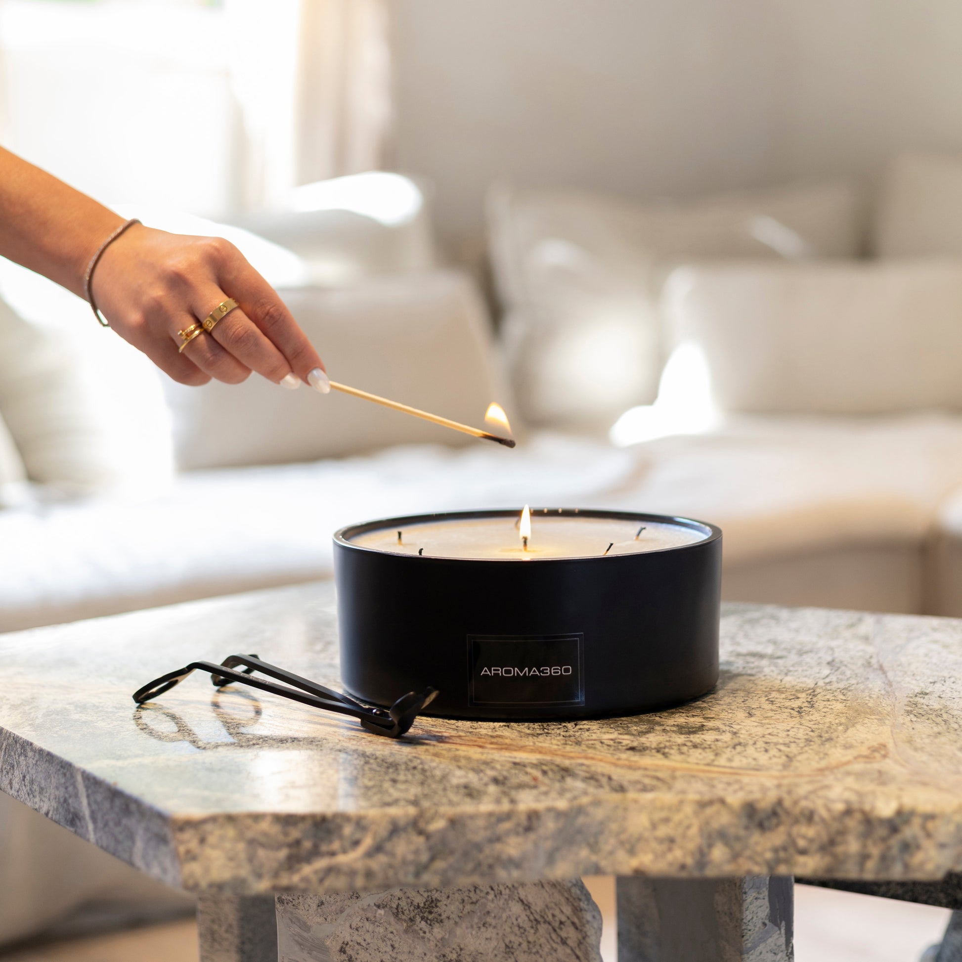 Aroma360 My Way 6-Wick Candle Candle Aroma360