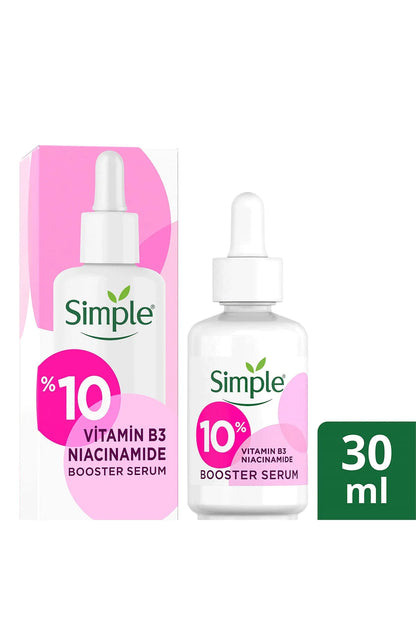 Sérum potenciador Simple 10% vitamina B3 niacinamida 30 ml
