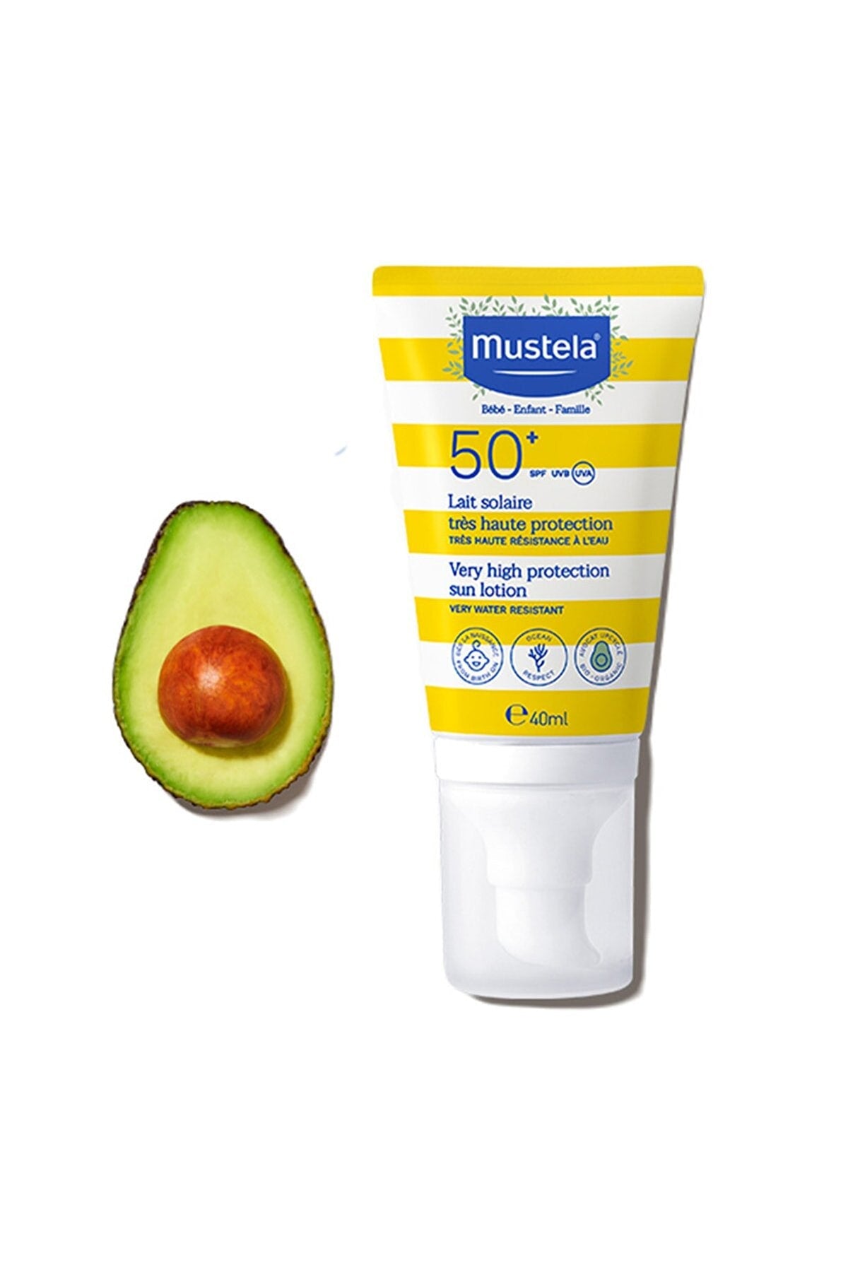 Mustela High Protection Face Sunscreen Spf 50 40 ml