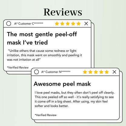 Tea Tree Wrapping Mask Skin Soothing care Acne prone Skin 2.4 Oz Teatree & 6 Tropical Fruit Extracts Calming Peel Off Mask Korean Skincare for Face