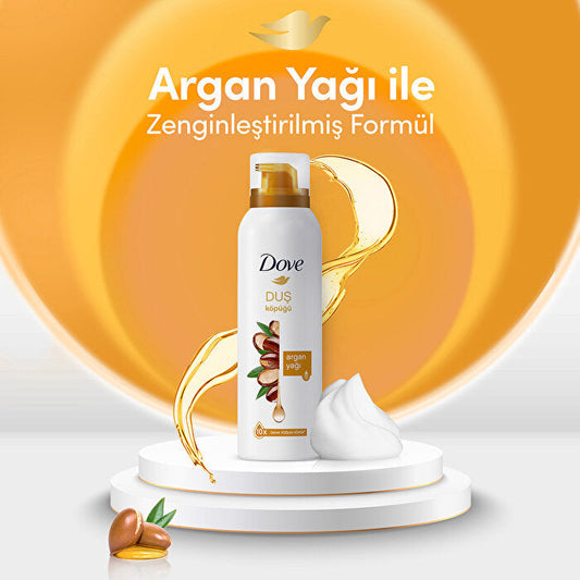 Gel douche mousse Dove à l'huile d'argan 200 ml x Rasoirs pour femmes Derby
