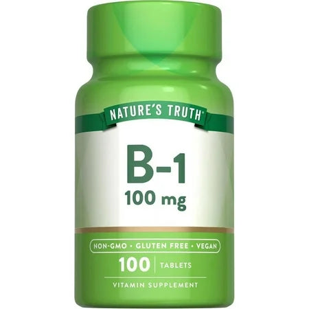 Nature's Truth B-1 100 mg - 100 Tablets Vitamins & Supplements Pasteur Pharmacy