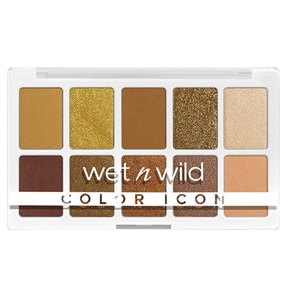 Palette de 10 ombres à paupières Color Icon de Wet n Wild - Maquillage polyvalent pour tous les looks