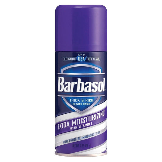 Barbasol Thick & Rich Shaving Cream, Extra Moisturizing 7 Oz Shaving Cream Pasteur Pharmacy