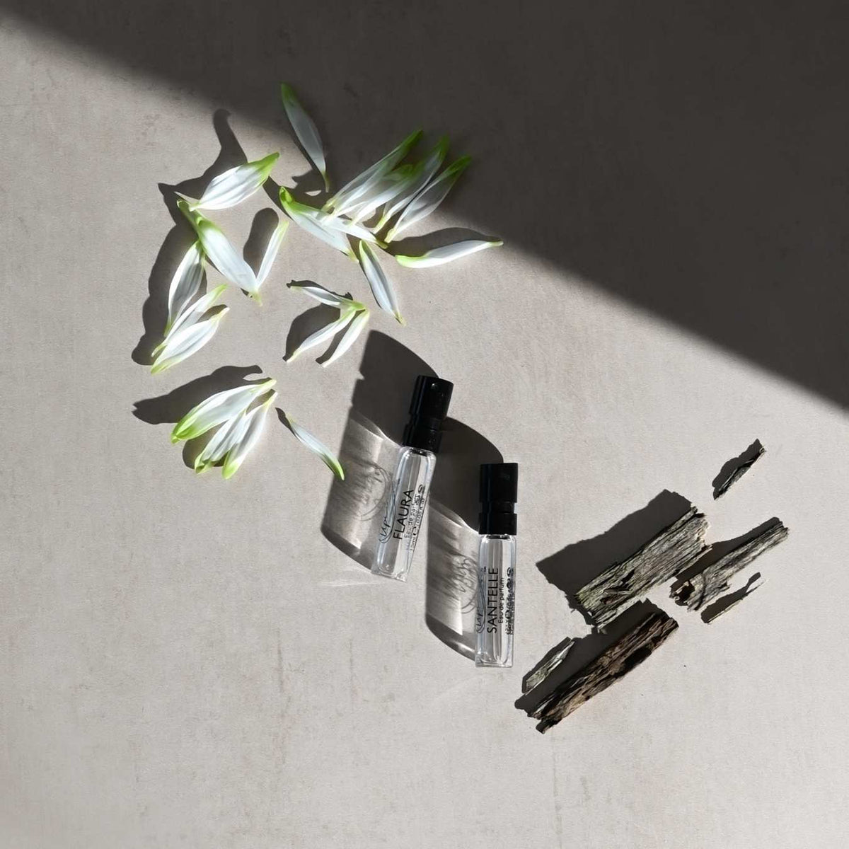Flaura + Santelle Eau De Parfum Sample Vials