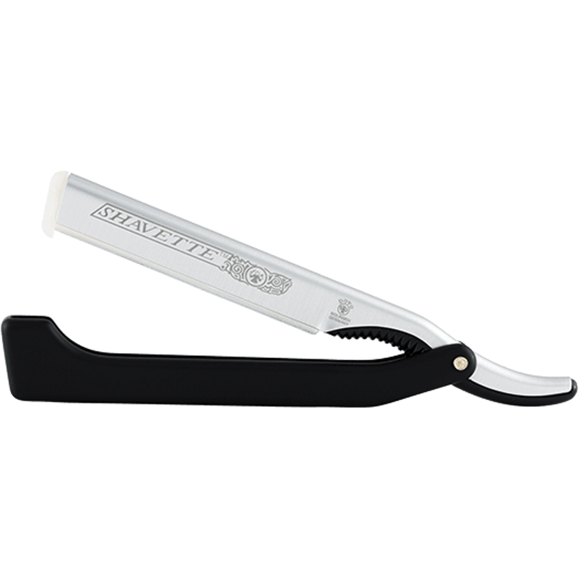 Dovo Shavette Straight Razor w/ Black Handle 201081 Straight Razor Pasteur Pharmacy
