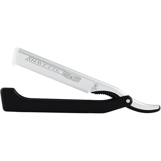 Dovo Shavette Straight Razor w/ Black Handle 201081 Straight Razor Pasteur Pharmacy