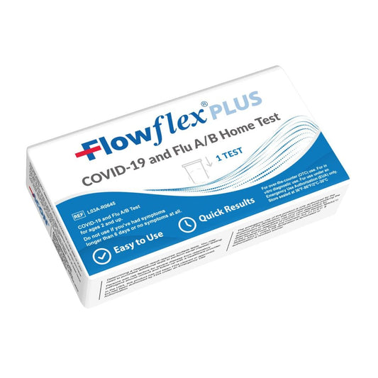 Flowflex Plus COVID-19 And Flu A/B Home Test Ovulation Tests Pasteur Pharmacy