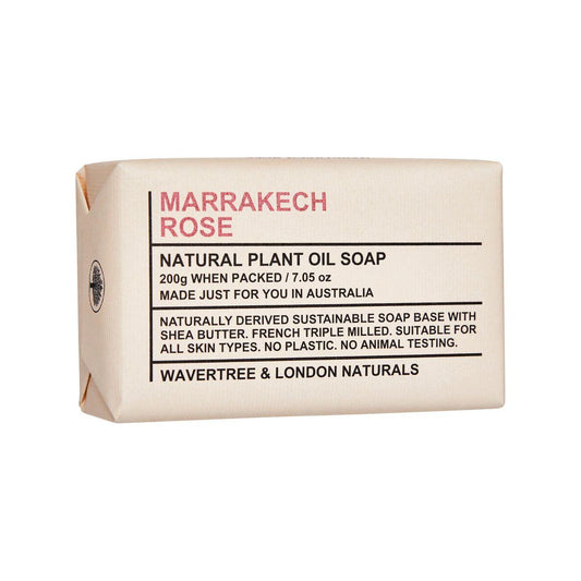 Wavertree & London Marrakech Rose Natural Soap 7 Oz Natural Soap Pasteur Pharmacy
