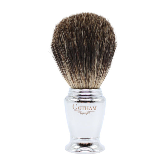 Gotham Pasteur Exclusive BL20-MT31 Black Badger Shaving Brush Shaving Brush Pasteur Pharmacy