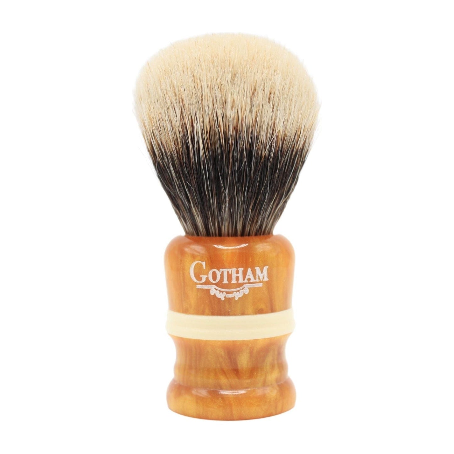 Gotham Pasteur Exclusive FI24-OR26 Finest Badger Shaving Brush Shaving Brush Pasteur Pharmacy